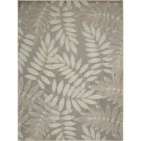 Photo of Natural Leaves Indoor Outdoor Area Rug