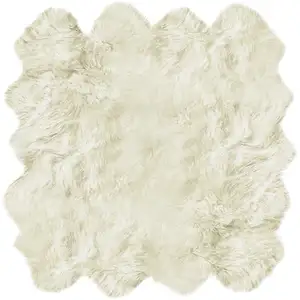 Photo of Natural New Zealand Sheepskin Area Rug