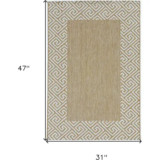 Natural Polypropylene Area Rug Photo 5