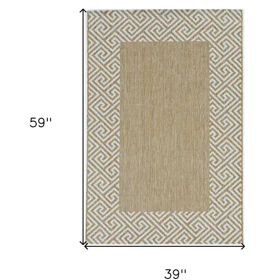 Natural Polypropylene Area Rug Photo 5