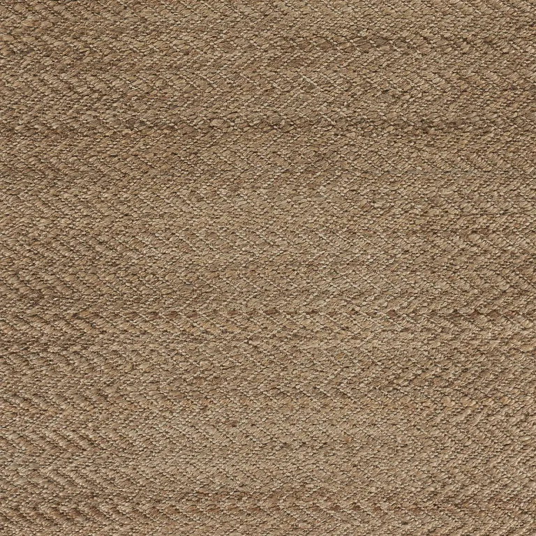 Natural Toned Chevron Pattern Area Rug Photo 2