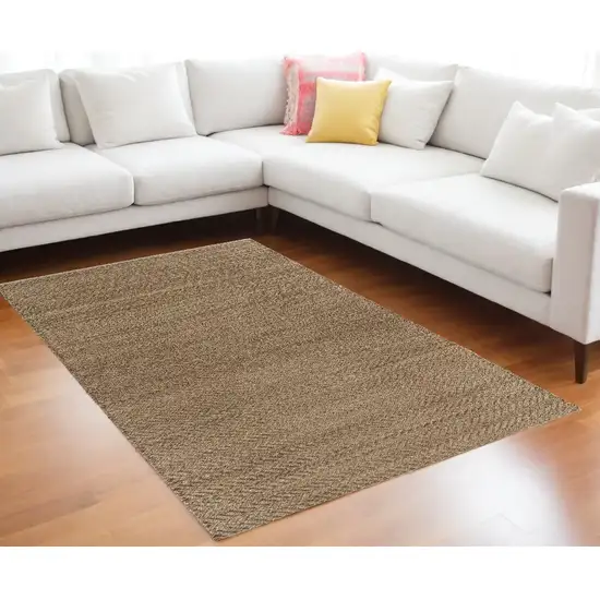 Natural Hand Woven Area Rug Photo 1