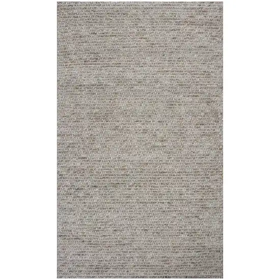 Natural Wool Boucle Berber Style Area Rug Photo 1