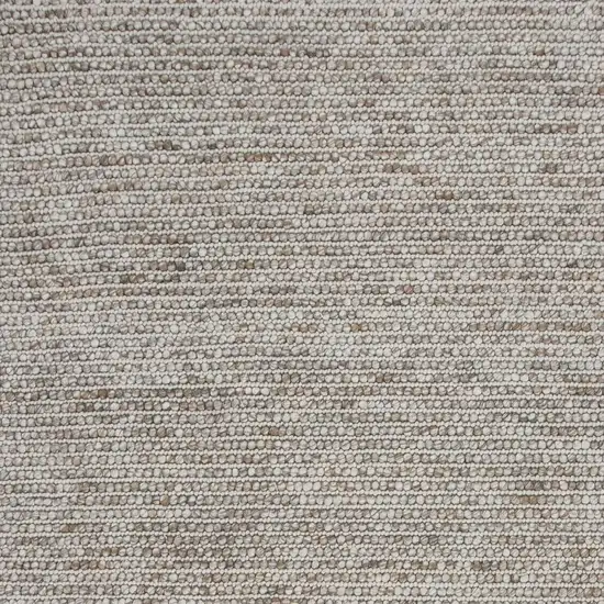 Natural Wool Boucle Berber Style Area Rug Photo 4