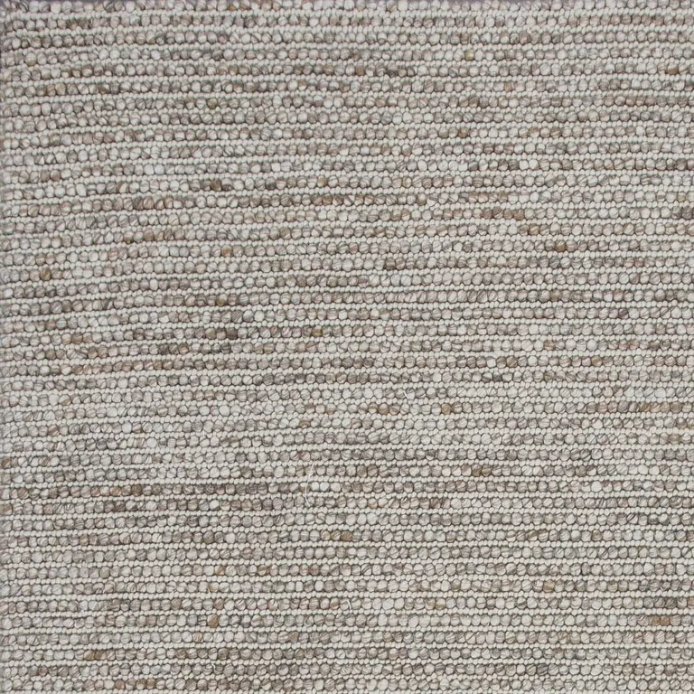 Natural Wool Boucle Berber Style Area Rug Photo 3