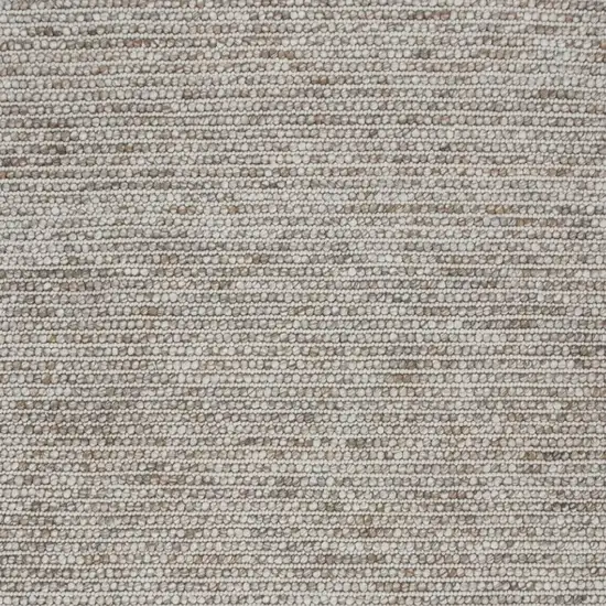 Natural Wool Boucle Berber Style Area Rug Photo 3