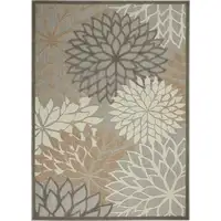 Photo of Natural and Gray Indoor Outdoor Area Rug