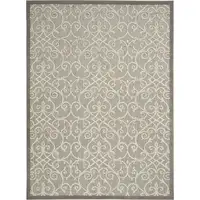 Photo of Natural and Gray Indoor Outdoor Area Rug