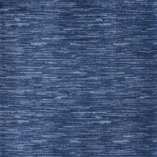 Navy Blue Indoor Outdoor Area Rug Photo 4