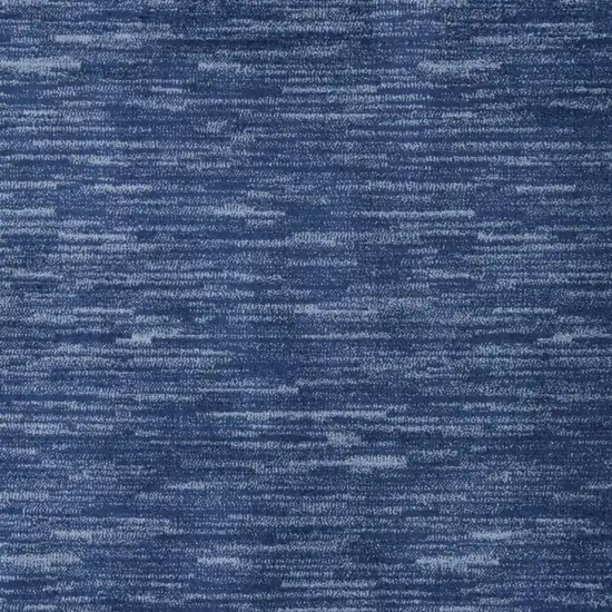 Navy Blue Non Skid Indoor Outdoor Area Rug Photo 3