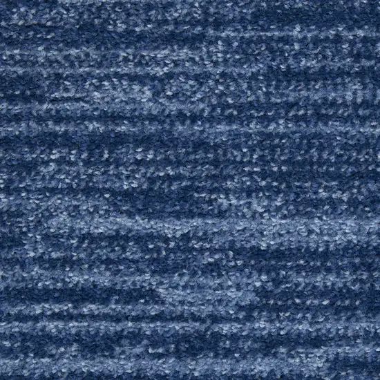 Navy Blue Power Loom Area Rug Photo 7