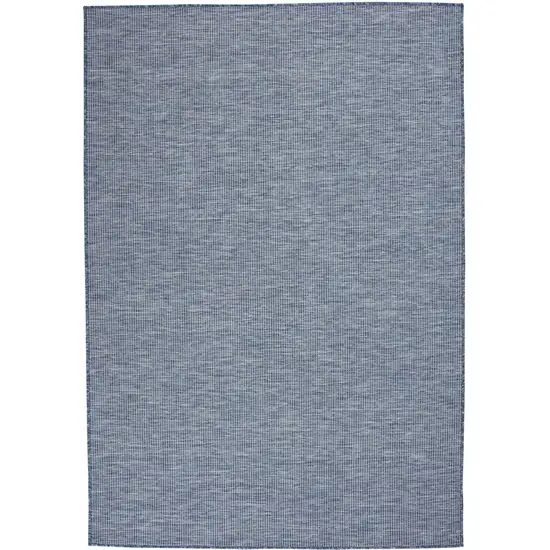 Navy Blue Power Loom Area Rug Photo 1