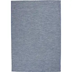 Photo of Navy Blue Power Loom Area Rug