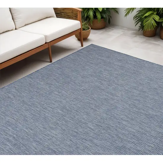 Navy Blue Power Loom Area Rug Photo 1