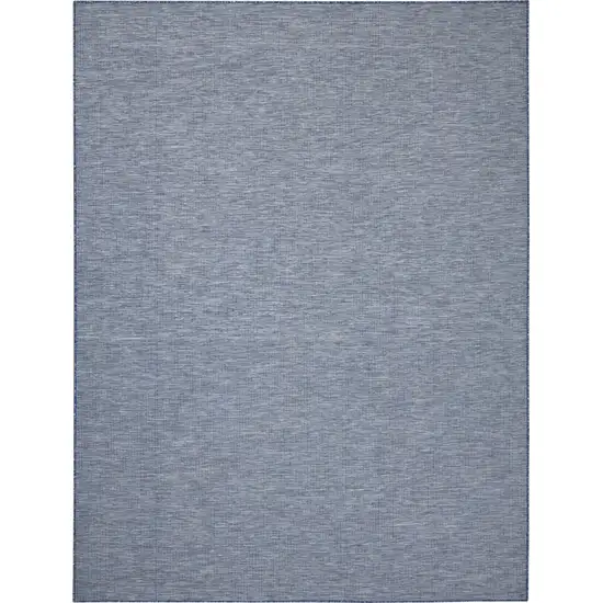 Navy Blue Power Loom Area Rug Photo 1