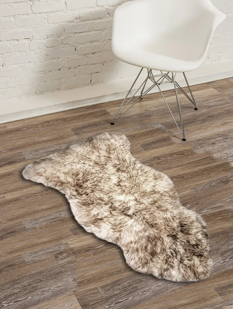 New Zealand Single Sheepskin Rug - Gradient Chocolate Photo 3