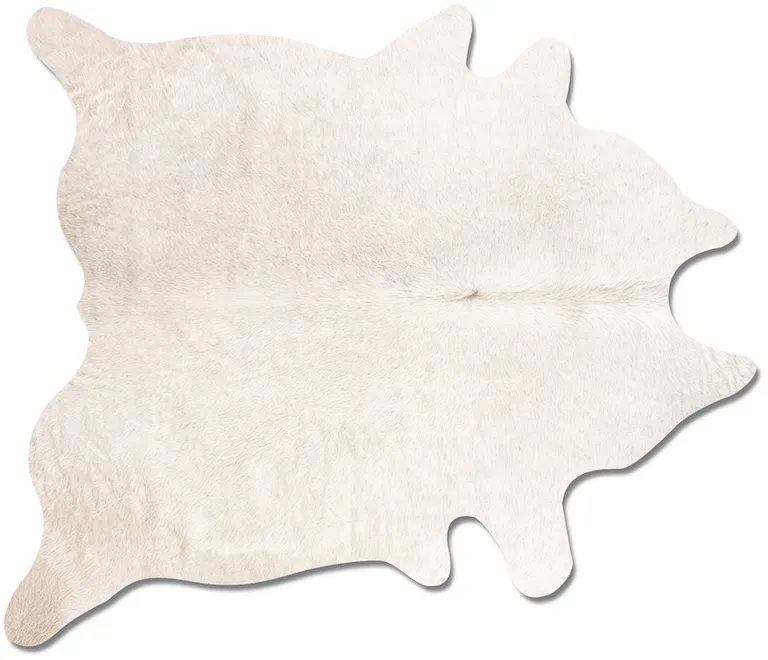 Off White Cowhide  Rug Photo 1