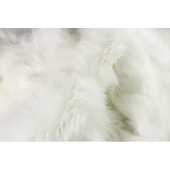 Off White Faux Sheepskin - Area Rug Photo 1