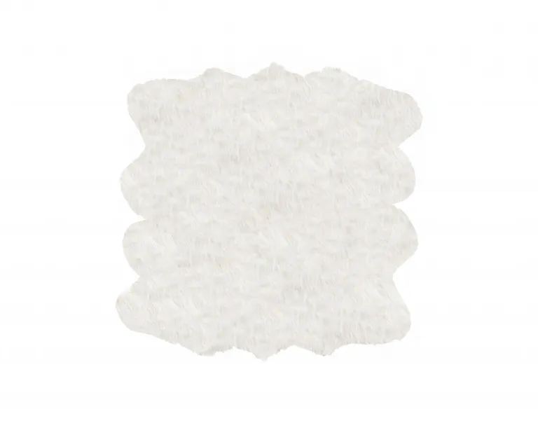 Off White Octo Faux Sheepskin - Area Rug Photo 4