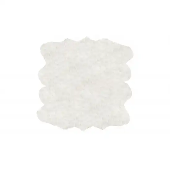 Off White Octo Faux Sheepskin - Area Rug Photo 4