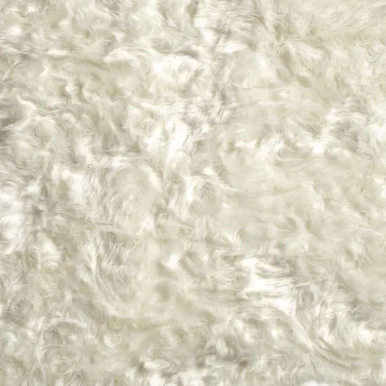 Off White Octo Faux Sheepskin - Area Rug Photo 6