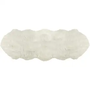 Photo of Off White Sheepskin Double - Area Rug