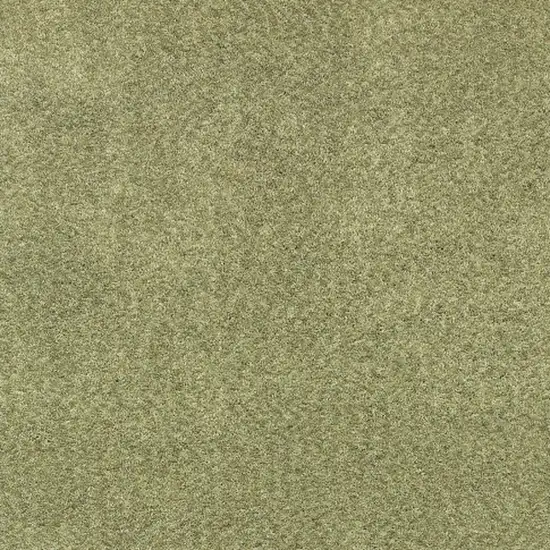 Olive Green Shag Tufted Handmade Stain Resistant Area Rug Photo 3