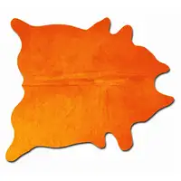 Photo of Orange Cowhide - Area Rug