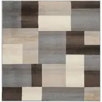 Photo of Patchwork Power Loom Stain Resistant Area Rug