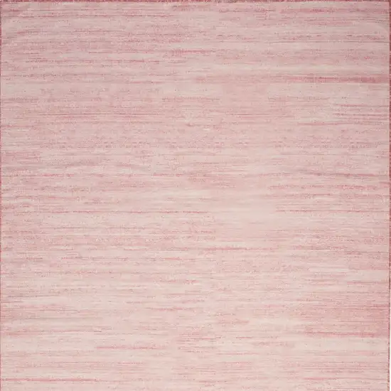 Pink Abstract Washable Area Rug Photo 5