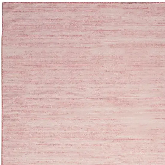 Pink Abstract Washable Area Rug Photo 4