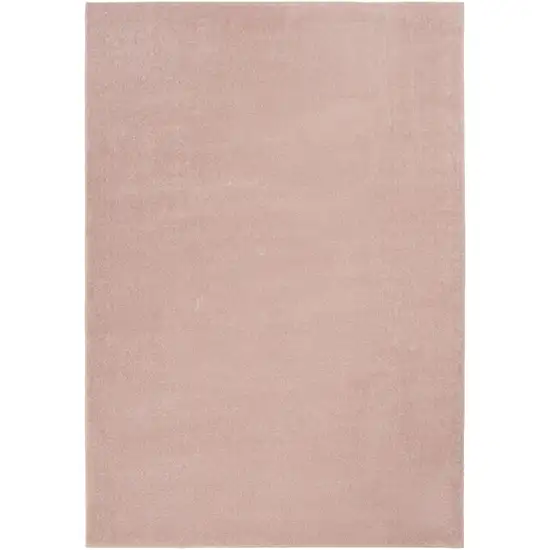 Pink Non Skid Indoor Outdoor Area Rug Photo 2