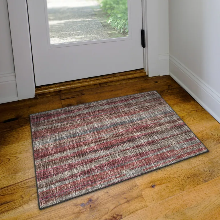 Pink Ombre Tufted Handmade Area Rug Photo 5