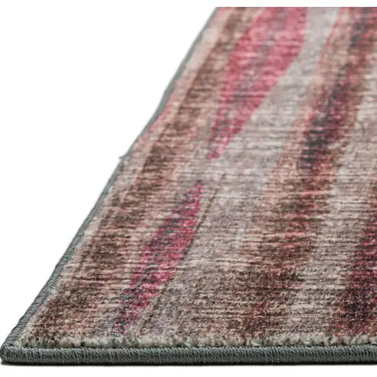 Pink Ombre Tufted Runner Rug Photo 7