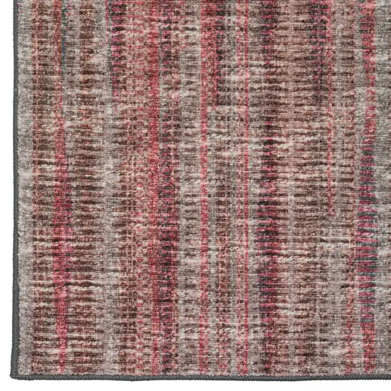 Pink Ombre Tufted Runner Rug Photo 2