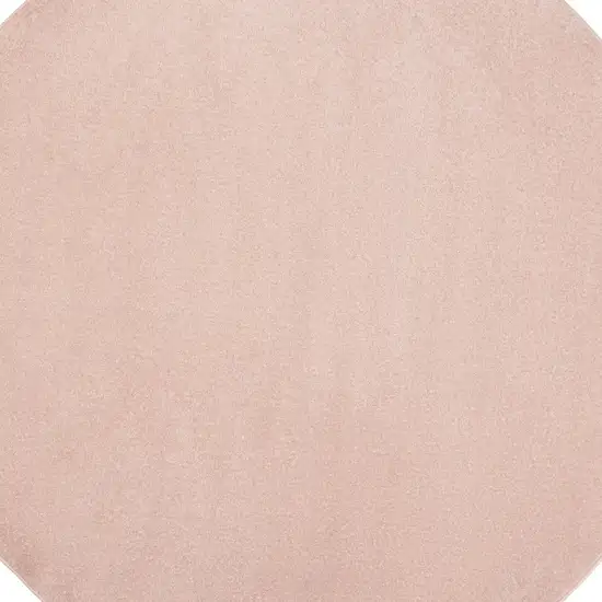 Pink Round Non Skid Indoor Outdoor Area Rug Photo 3