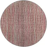 Photo of Pink Round Ombre Tufted Handmade Area Rug