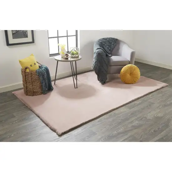 Pink Shag Area Rug Photo 5