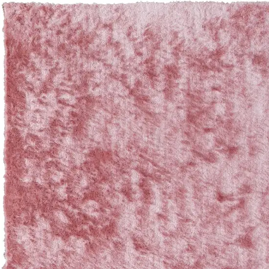 Pink Shag Hand Tufted Area Rug Photo 6