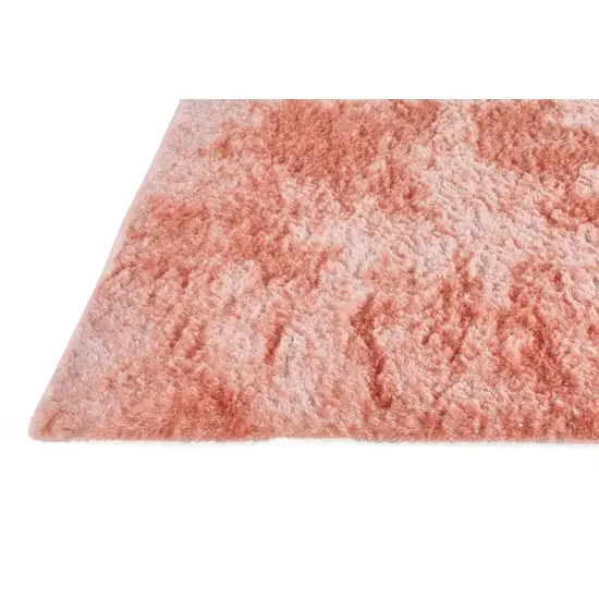 Pink Shag Tufted Handmade Area Rug Photo 6