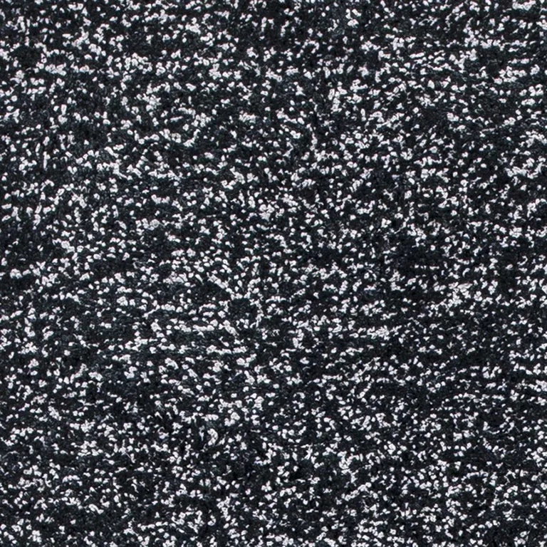Polyester Black Heather Area Rug Photo 2