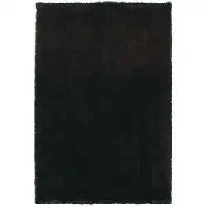 Photo of Polyester Espresso Area Rug