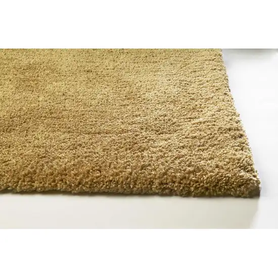 Polyester Gold Area Rug Photo 4