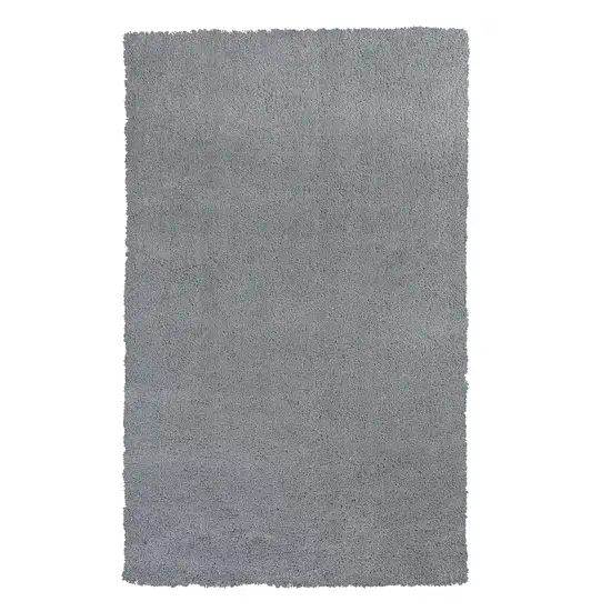 Polyester Grey Area Rug Photo 1