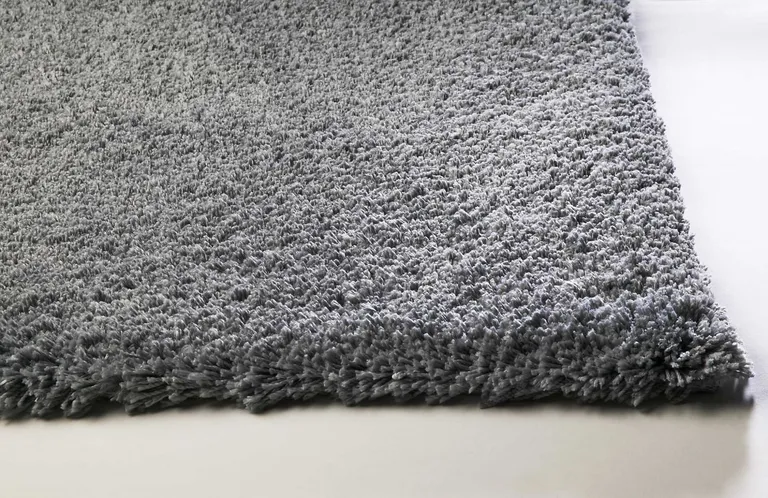 Polyester Grey Area Rug Photo 5