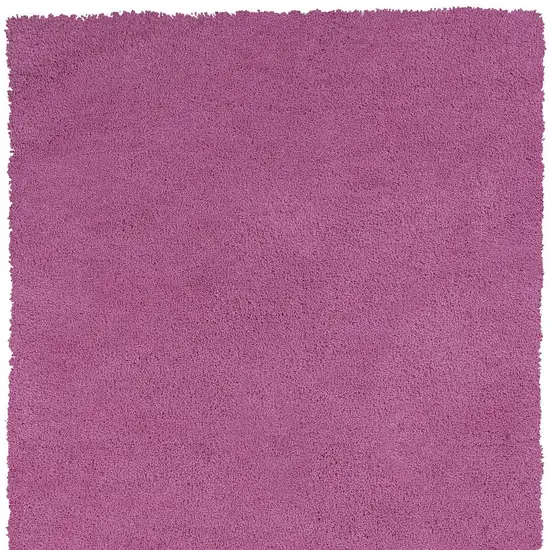 Polyester Hot Pink Area Rug Photo 7