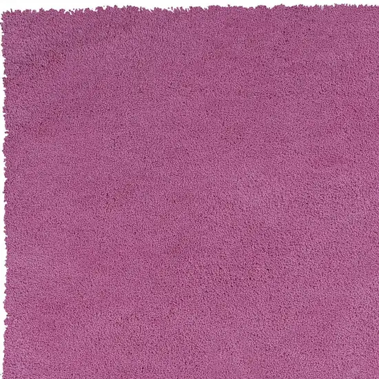 Polyester Hot Pink Area Rug Photo 6