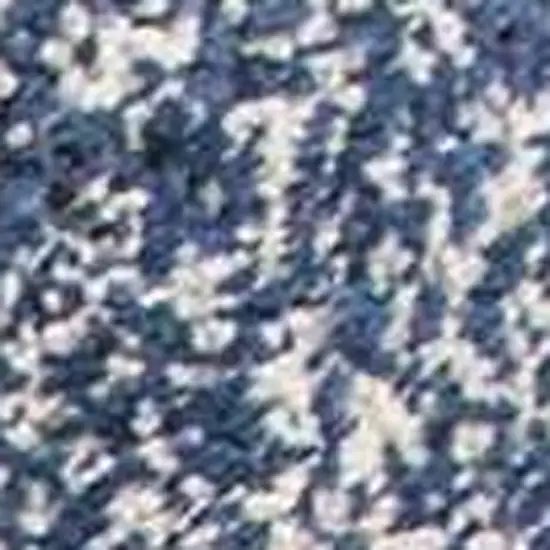 Polyester Indigo Or  Ivory  Heather Area Rug Photo 4