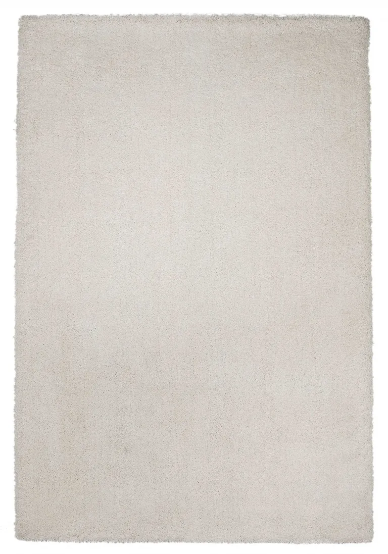 Polyester Ivory Area Rug Photo 1