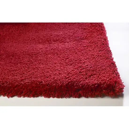 Polyester Red Area Rug Photo 4